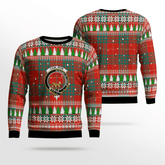 Clan Cameron Ancient Crest Tartan Christmas Ugly Sweater RK49 Cameron Ancient Crest Tartan Tartan Ugly Sweater